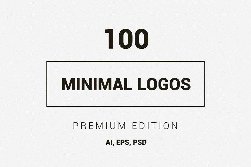 مجموعه 100 لوگو حرفه‌ای و پرمیوم - وکتور + فایل لایه باز