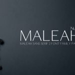 دانلود رایگان فونت Maleah - مجموعه فونت های Sans Serif