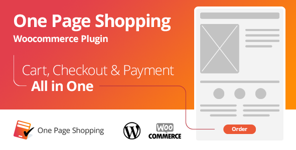 دانلود افزونه وردپرس WooCommerce One Page Shopping - فرایند خرید در یک صفحه