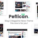 دانلود قالب وردپرس Peflican - پوسته خبری و وبلاگ حرفه‌ای وردپرس | پوسته Peflican