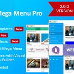 دانلود افزونه وردپرس WP Mega Menu Pro - افزونه مدیریت و ساخت مگامنو وردپرس | پلاگین WP Mega Menu Pro