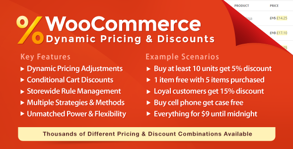 دانلود افزونه وردپرس WooCommerce Dynamic Pricing & Discounts - افزونه قیمت و تخفیفات اجناس | پلاگین WooCommerce Dynamic Pricing & Discounts