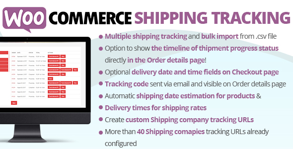 دانلود افزونه وردپرس WooCommerce Shipping Tracking - پیگیری سفارشات و حمل‌ونقل | پلاگین WooCommerce Shipping Tracking