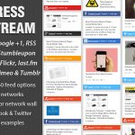 دانلود افرونه وردپرس WordPress Social Stream - افزونه استریم آنلاین شبکه‌های اجتماعی | پلاگین WordPress Social Stream