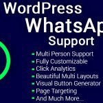 دانلود افزونه وردپرس WordPress WhatsApp Support - پشتیبانی از طریق شبکه اجتماعی | پلاگین WordPress WhatsApp Support