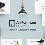 دانلود قالب وردپرس Artfurniture - پوسته فروشگاهی وردپرس | پوسته Artfurniture