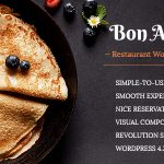دانلود قالب وردپرس Bon Appetit - پوسته رستوران و کافه وردپرس | پوسته Bon Appetit