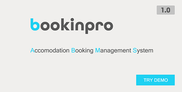 دانلود رایگان اسکریپت Bookinpro - سیستم مدیریت اقامت و رزرواسيون پیشرفته