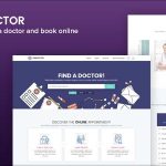 دانلود قالب سایت FINDOCTOR - قالب HTML5 دایرکتوری پزشکی و کتابخانه آنلاین