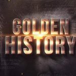 دانلود رایگان پروژه افتر افکت Golden History