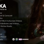 دانلود قالب وردپرس Kinetika - پوسته خلاقانه عکاسی وردپرس | پوسته Kinetika