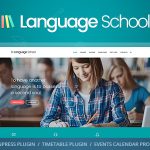 دانلود قالب وردپرس Language School - پوسته تحصیلات وردپرس | پوسته Language School