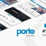 دانلود قالب حرفه ای Porto - نسخه HTML5 قالب بی نظیر Porto