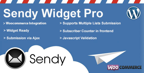 دانلود افزونه وردپرس Sendy Widget Pro - افزونه خبرنامه وردپرس | پلاگین Sendy Widget Pro