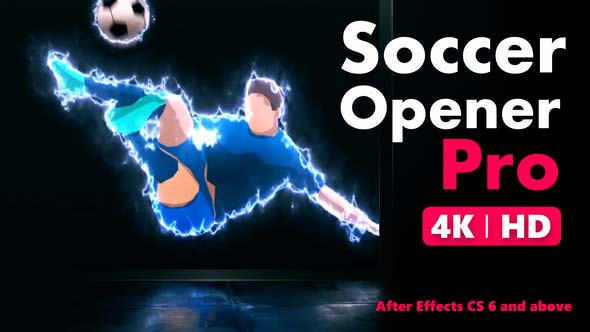 دانلود رایگان پروژه افتر افکت Soccer Opener Pro - افترافکت Soccer Opener Pro