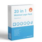 دانلود رایگان پروژه افتر افکت 20 in 1 Minimal Logo Pack - نسخه دوم