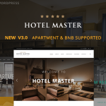 دانلود قالب وردپرس Hotel Master - پوسته هتل و اقامتگاه وردپرس | پوسته Hotel Master