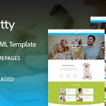 دانلود قالب سایت Pet Shop - قالب HTML فروشگاه حیوانات