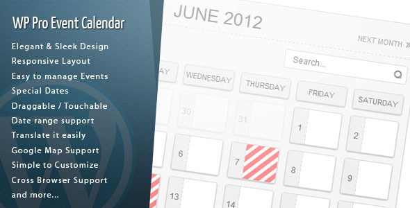 دانلود افزونه وردپرس دانلود افزونه وردپرس WordPress Pro Event Calendar | پلاگین WordPress Pro Event Calendar