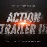 دانلود رایگان پروژه افتر افکت Action Trailer III