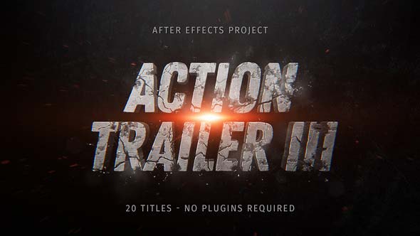 دانلود رایگان پروژه افتر افکت Action Trailer III