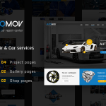 دانلود قالب سایت Automov - قالب HTML کاری و شرکتی