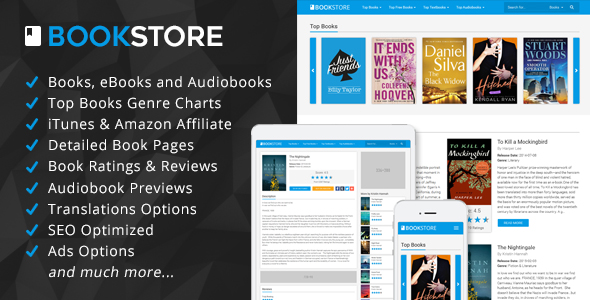 دانلود رایگان اسکریپت BookStore - اسکریپت راه اندازی فروشگاه کتاب