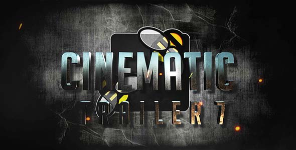 دانلود رایگان پروژه افتر افکت Cinematic Trailer 7