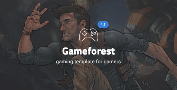 دانلود قالب سایت Game Forest - قالب HTML گیمینگ و سرگرمی