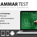 دانلود افزونه وردپرس Grammar Test - افزونه ساخت آزمون‌های گرامر وردپرس | پلاگین Grammar Test