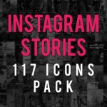 دانلود رایگان پروژه افتر افکت Instagram Stories Icons Pack