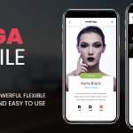 دانلود قالب سایت Vinga Mobile - قالب HTML موبایل
