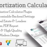 دانلود افزونه وردپرس WP Amortization Calculator | پلاگین WP Amortization Calculator