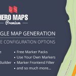 دانلود افزونه وردپرس Hero Maps Premium - افزونه نقشه گوگل وردپرس | پلاگین Hero Maps Premium