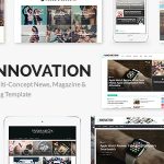 قالب وردپرس INNOVATION - پوسته چندمنظوره وبلاگ و مجله وردپرس
