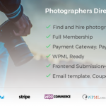 دانلود افزونه وردپرس Photographer Directory | پلاگین Photographer Directory