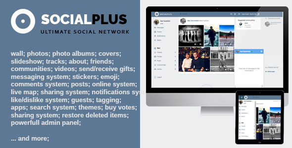 دانلود رایگان اسکریپت Social Plus - سیستم راه اندازی شبکه اجتمایی