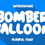 دانلود رایگان فونت پرمیوم Bomber Balloon | دانلود فونت Bomber Balloon