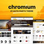 دانلود قالب ووکامرس Chromium - پوسته فروشگاهی لوازم خودروهای اتوماتیک وردپرس