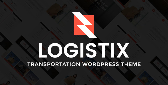 دانلود قالب وردپرس Logistix - پوسته واکنش گرا شرکت های حمل اساسیه وردپرس | پوسته Logistix