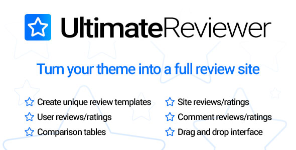 دانلود افزونه وردپرس Ultimate Reviewer - افزونه حرفه ای نقد و بررسی وردپرس | پلاگین Ultimate Reviewer
