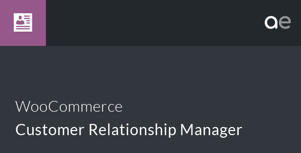دانلود افزونه وردپرس WooCommerce Customer Relationship Manager | پلاگین WooCommerce Customer Relationship Manager