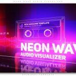 دانلود پروژه افتر افکت Neon Wave Audio Visualizer | ویژوالایزر صوتی Neon Wave 
