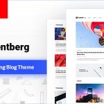 دانلود قالب وردپرس Contentberg - پوسته وبلاگ حرفه‌ای Gutenberg وردپرس
