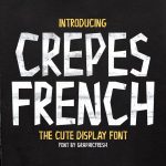 Crepes The Cute Display Font 4