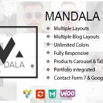 دانلود قالب وردپرس Mandala - پوسته فروشگاهی واکنش گرا و حرفه‌ای ووکامرس