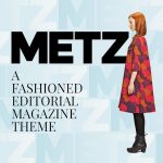 دانلود قالب وردپرس Metz - پوسته مجله فشن و مد وردپرس