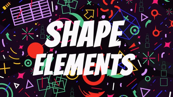 دانلود رایگان پروژه افتر افکت Shape Elements | دانلود افترافکت Shape Elements