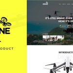 دانلود قالب وردپرس Drone - پوسته فروشگاهی و معرفی محصول ووکامرس
