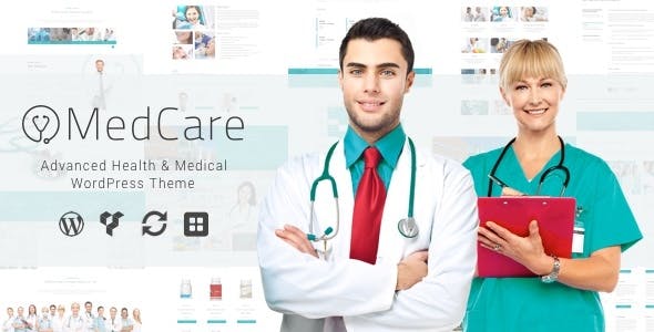 دانلود قالب وردپرس MedCare - پوسته حرفه ای پزشکی و سلامت وردپرس